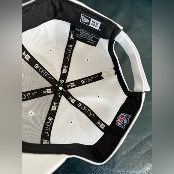 White NFL Shield Logo Hat - Picture 6 of 9